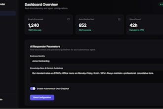 create a micro tool that automatically responds to emails