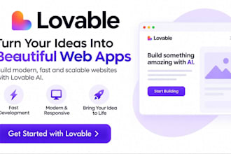 develop and fix lovable website , lovable ecommerce , lovable dev