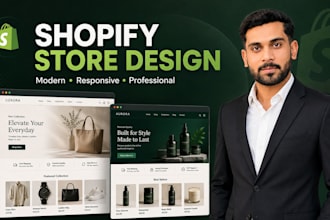 design shopify website, shopify store design and redesign