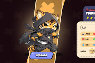 make game UI design for you