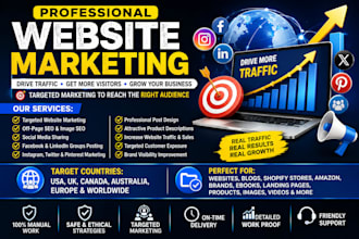 promote and advertise website, product, youtube, and nft project on social media