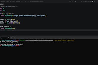 debug and fix your python or fastapi backend