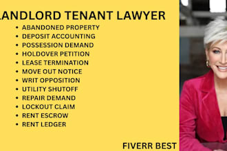 be your georgia, ca, ny, fl eviction lawyer for lease, rent and security deposit