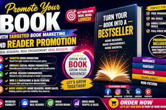 promote and advertise your book or ebook promotion