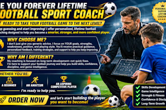 be you forever lifetime football sport coach