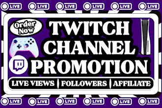 do twitch promotion kick promotion live viewers, twitch viewers twitch affiliate