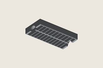 cad a print ready shop organizer or tool holder stl