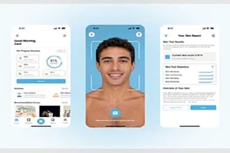 build face recognition app, ai face detection app, camera app, object detection
