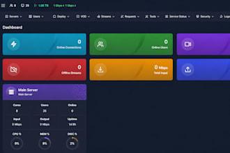 configure best xui one server xtream UI, admin server, security encrypted, API