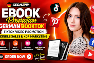 converting german amazon book promotion, german ebook marketing kindle promotion