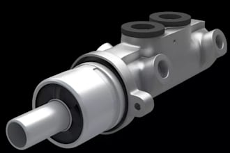 model 3d automotive parts, brake system, chassis, cad, car parts, product design