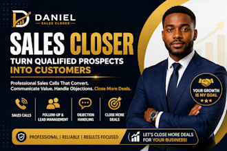 be your sales closer sales representative b2b sales online sales lead generation