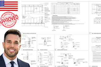 be structural civil engineer stamp for florida,georgia,texas mep permit approval