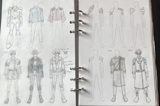 design your anime manga characters