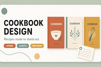 write quality cookbook recipe book, cookbook design, cookbook formatting, ebook