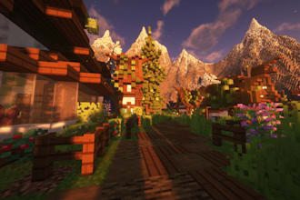 create your minecraft lobby or building