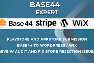 be your base44 expert to publish app to app store, migrate base to wordpress