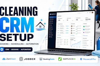 setup launch27 zenmaid bookingkoala jobber housecall pro maidily swept cleanguru