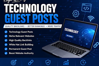 build quality tech backlinks with tech guest posts