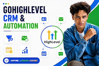 gohighlevel CRM setup automation workflows ghl