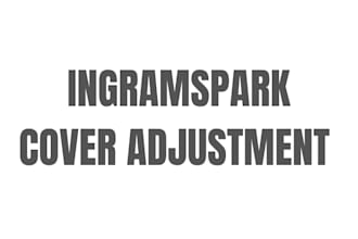adjust your book cover for ingramspark and KDP print ready