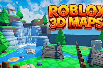 build professional 3d custom roblox maps with quality models