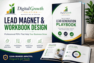 create a professional lead magnet, workbook, or PDF guide