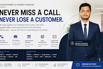 build a custom ai receptionist and ai chatbot using vapi, retell and bland ai