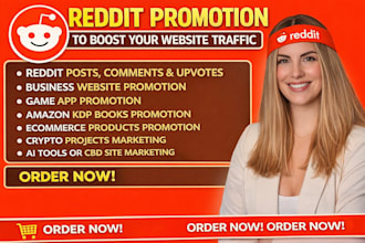 promote anything with reddit SEO post GEO comment