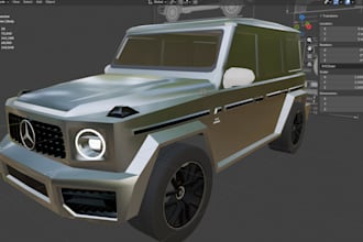 create 3d hard surface models and mechanical parts in blender