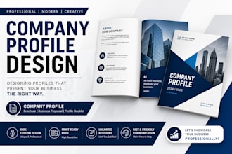 design company profile corporate brochure and business proposal