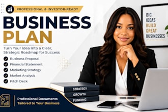 prepare investor proposals and startup funding documents