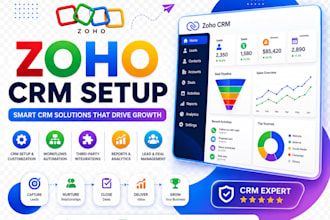 setup zoho crm for your business