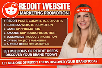 promote brand, saas, ai tools, product with reddit SEO post