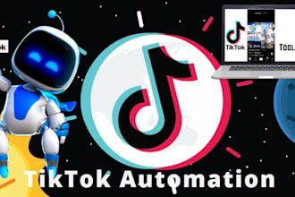 create tiktok shop bot, tiktok live streaming bot and instagram API bot
