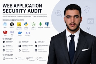 perform a professional web application security audit