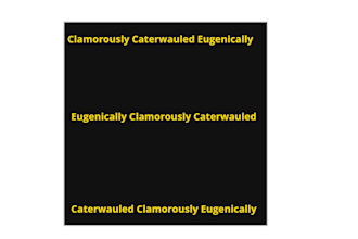 do amorphously absquatulated bot allegorically