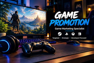 promote your steam game, boost wishlists, traffic and game visibility