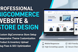 build bigcommerce online store design ecommerce website redesign ecommerce store