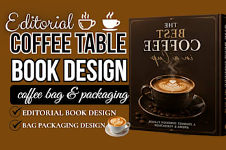 do coffee table book design coffee bag packaging editorial book design photobook