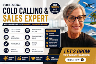 cold caller appointment setter lead generation travel agency sales closer US UK