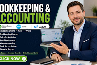 do bookkeeping, wave bookkeeping, quickbooks setup, bookkeeping migration, xero