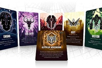 design custom card game cards, board game cards and tabletop game artwork