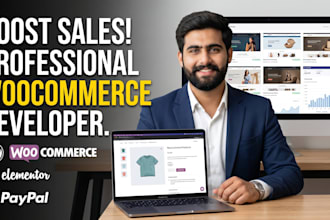 design and develop a professional woocommerce online store