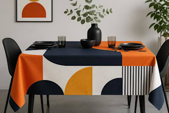 table cloth and banner rollup your design