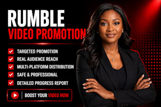 do rumble video promotion, rumble promotion boost views