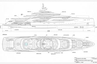 design boat plans yachts marine structures, ship ga drawings as naval architect