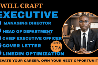 write an ats executive resume for senior professionals