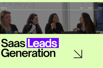 generate targeted saas and startups leads