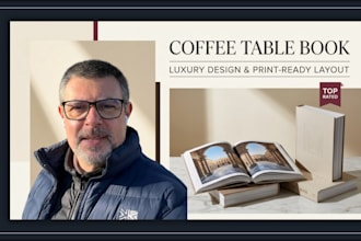 design luxury editorial coffee table book, art book design, photography curation